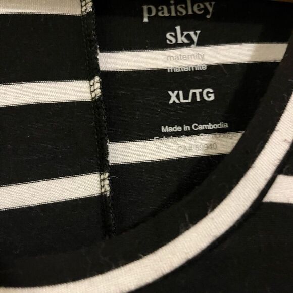 Paisley Sky Maternity dress GUC - Picture 2 of 2